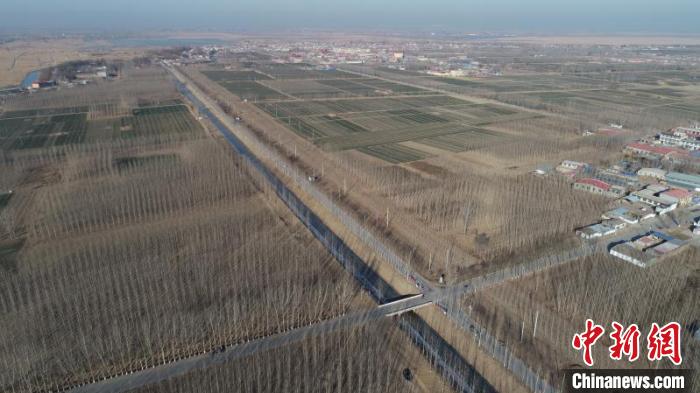 图为内源治理工程基本完工的渠道金马淀。　孔祥文 摄
